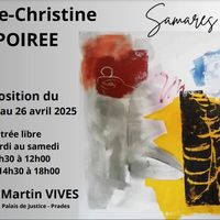 Exposition Samares de Marie-Christine Poirée
