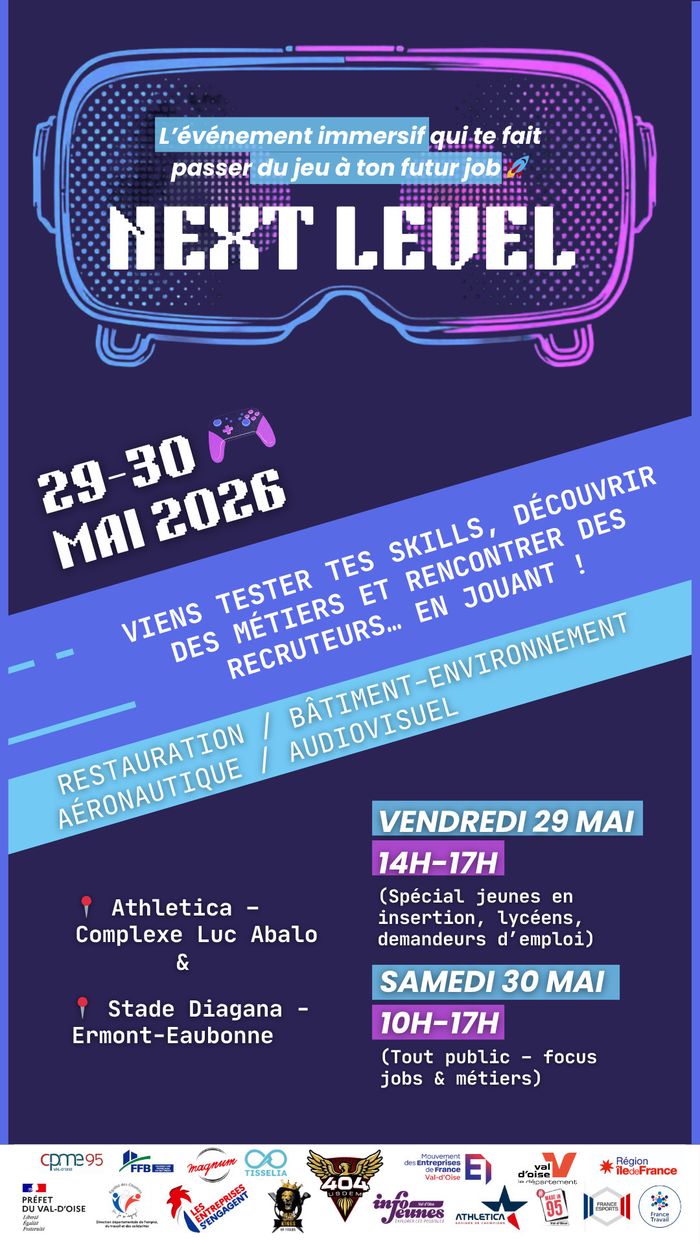 NEXT LEVEL 2026 : Du Jeu à ton futur Job !