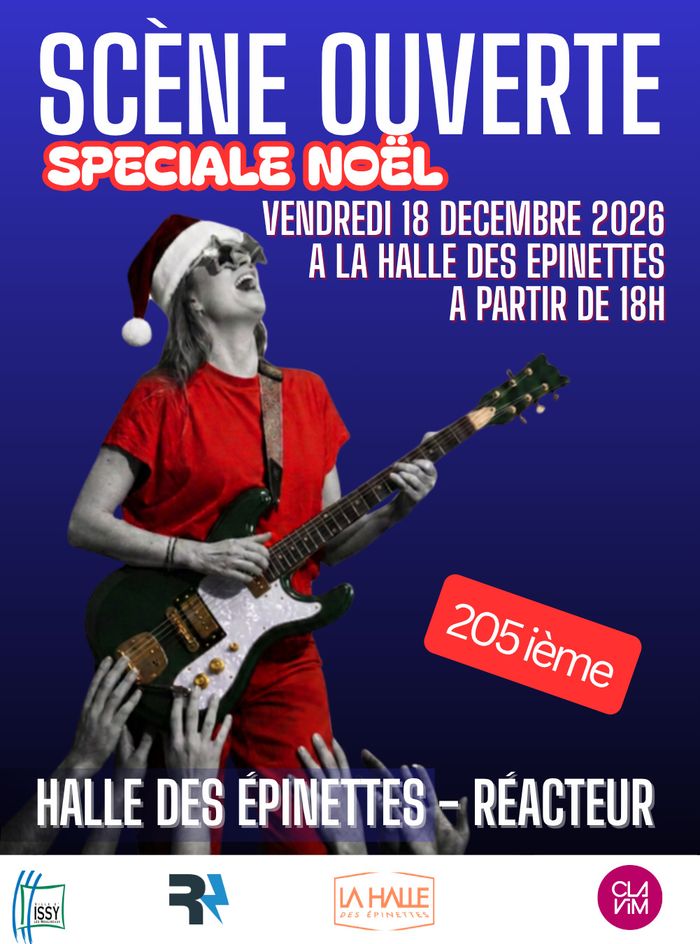 Le Réacteur vous invite à sa 205ième scène ouverte