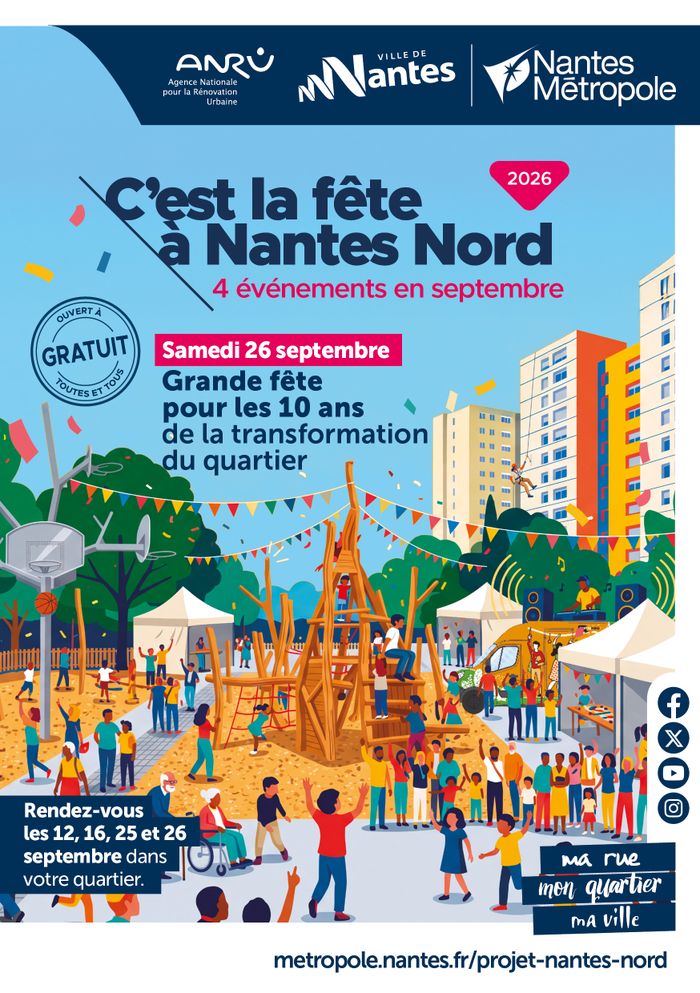 Une grande fête pour les 10 ans de Nantes Nord