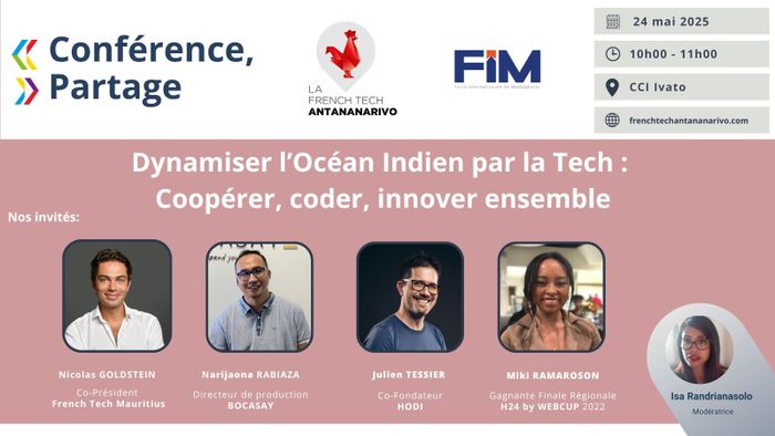 Dynamiser l'Océan Indien par la Tech : Coopérer, coder, innover ensemble