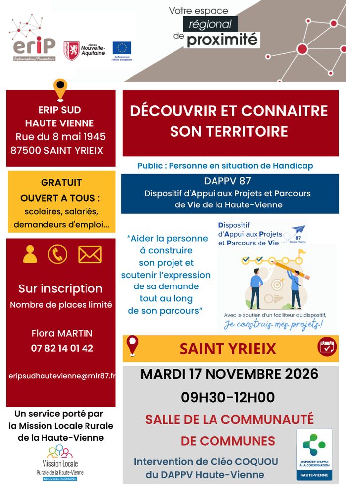Atelier gratuit ouvert à toute personne en situation de handicap quel que soit son âge, accompagnée ou pas.