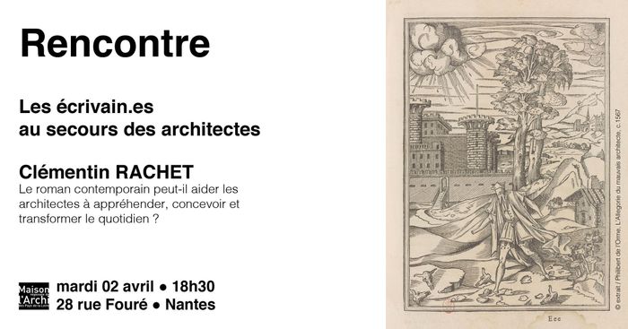 Les écrivain.es au secours des architectes