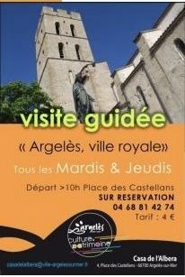 Visite guidée : Argelès-village, ancienne cité royale