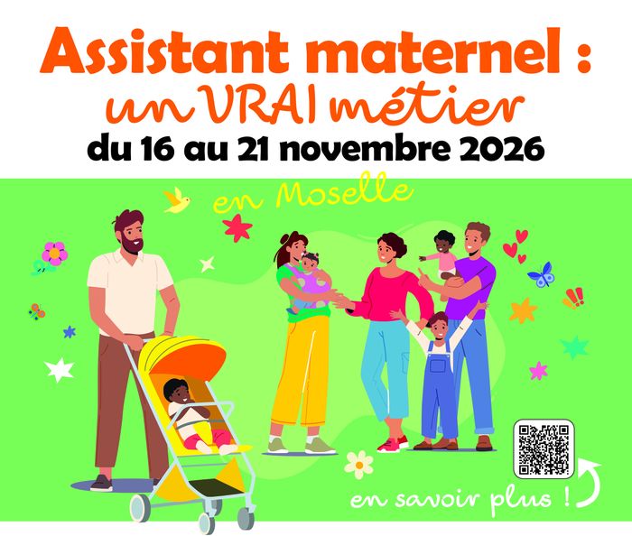 Spectacle humoristique sur le métier d'assistant maternel !