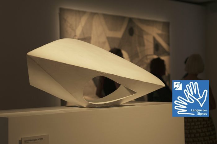 Visite commentée de l’exposition « Henri-Georges Adam » interprétée en LSF