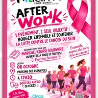 Afterwork - Course/marche solidaire Octobre Rose