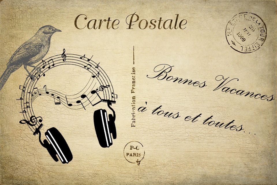 Atelier carte postale sonore