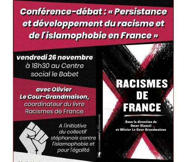 (Conférence-débat) Racismes de France