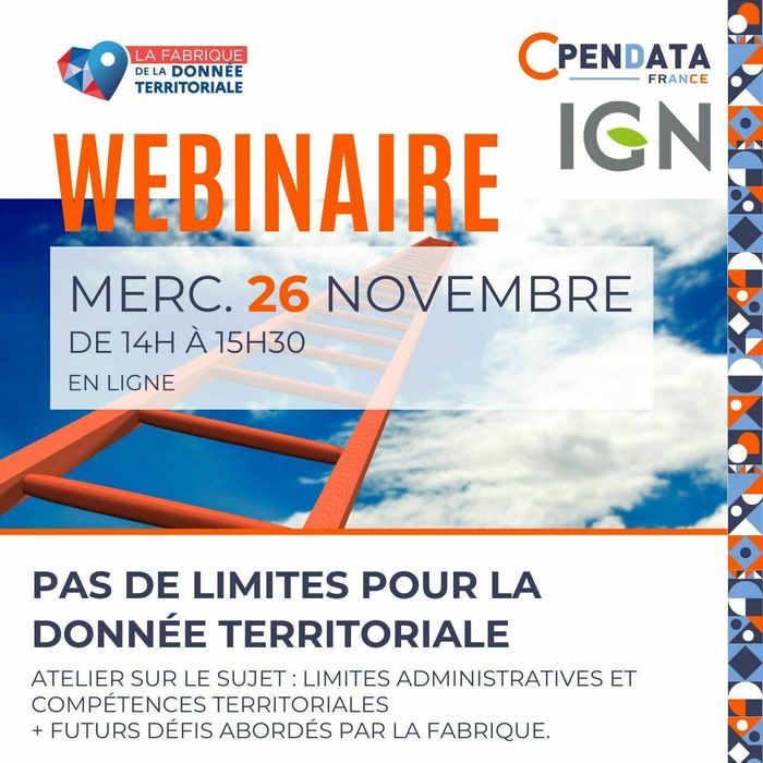 Webinaire : Pas de limites pour la donnée territoriale