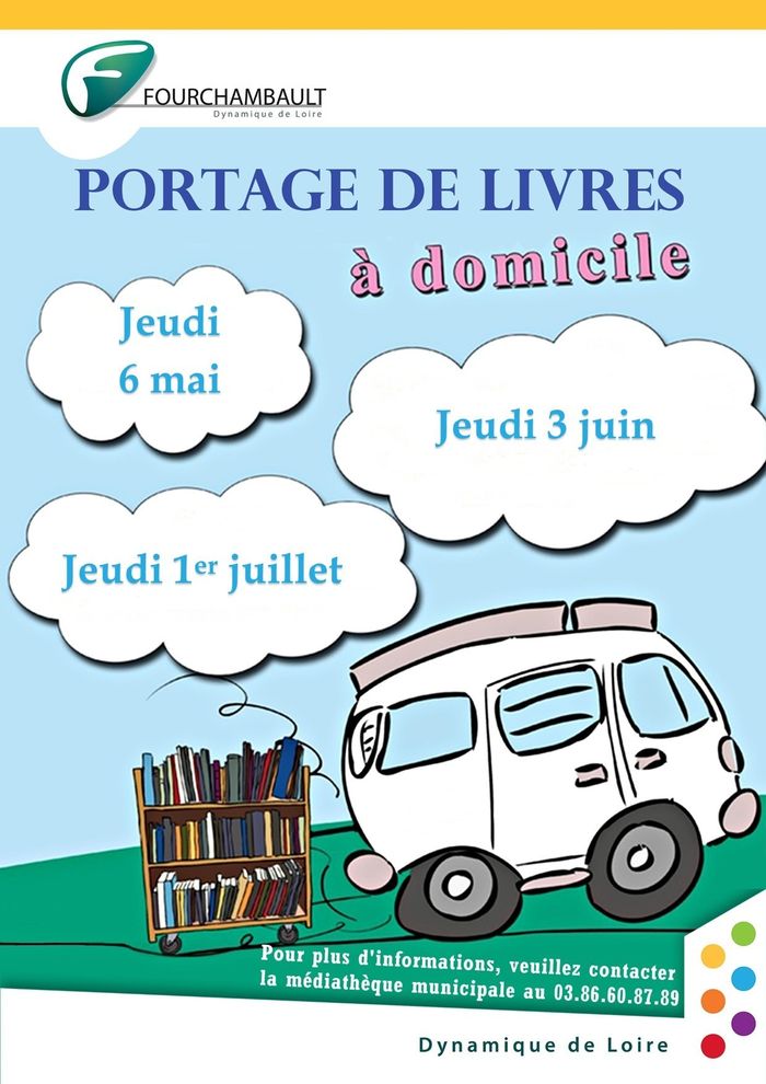 Portage de livres à domicile