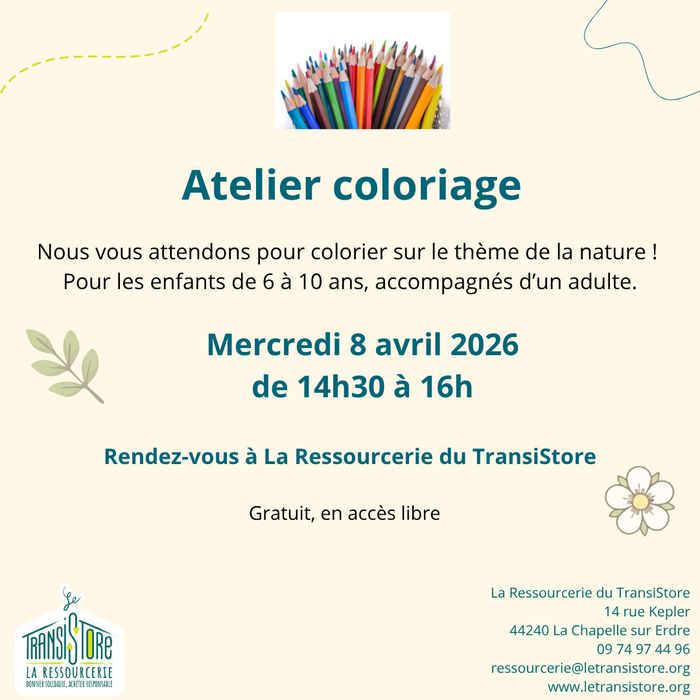 Atelier coloriage