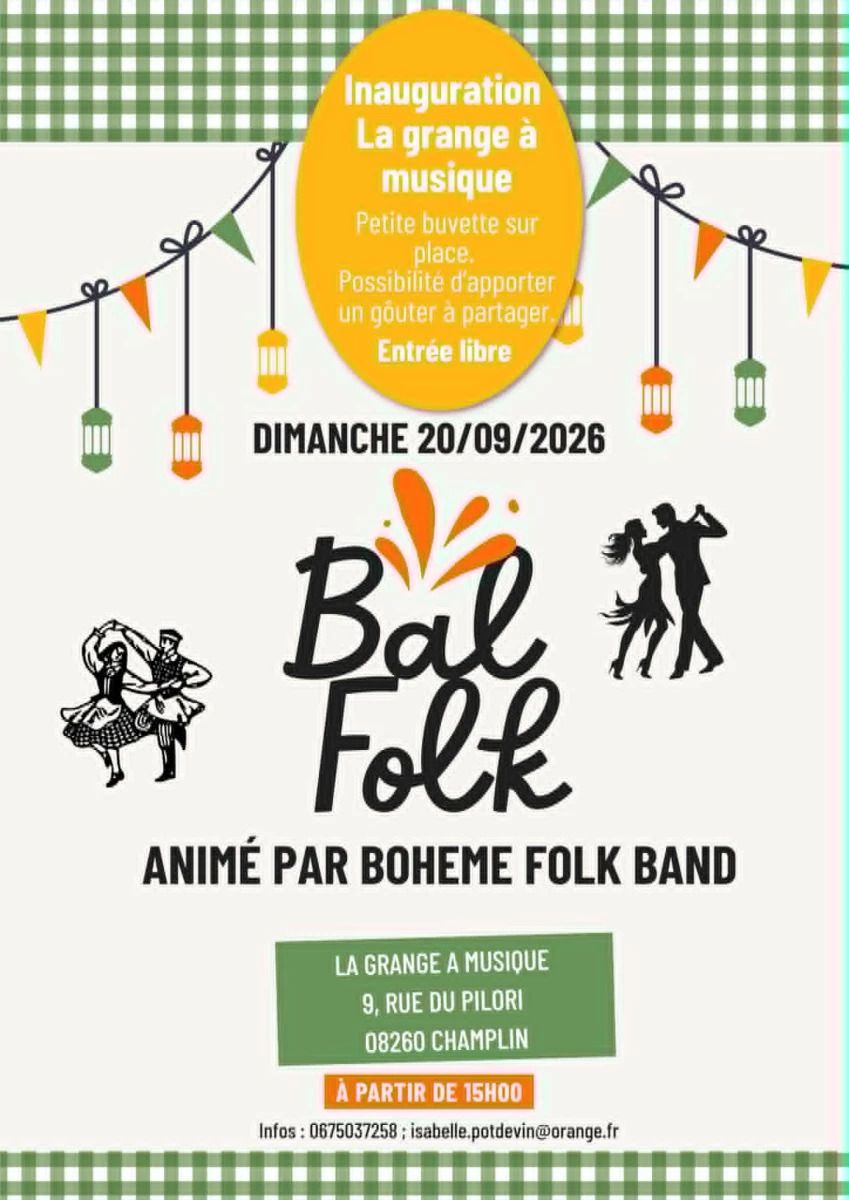 Bal Folk avec le Bohème Fok Band