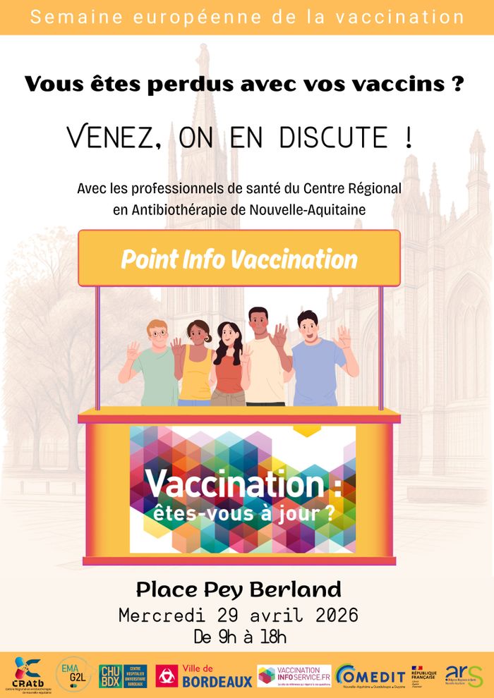 Stand de sensibilisation à la vaccination