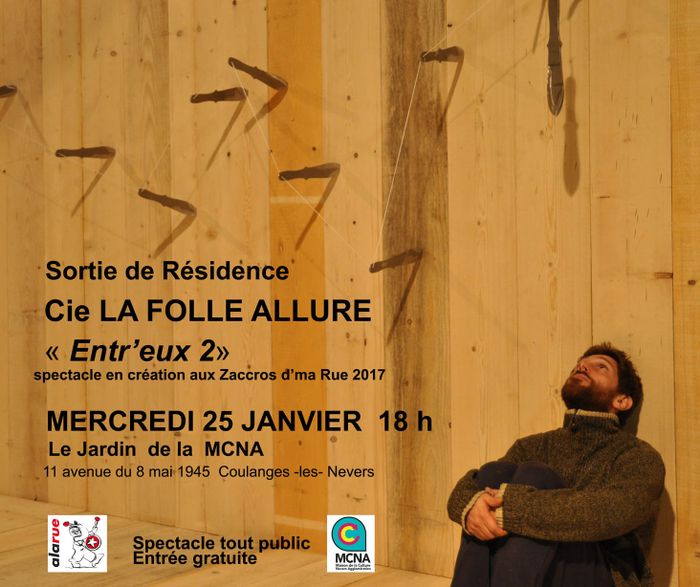 Sortie de Résidence compagnie La Folle Allure - mercredi 25 janvier - 18h