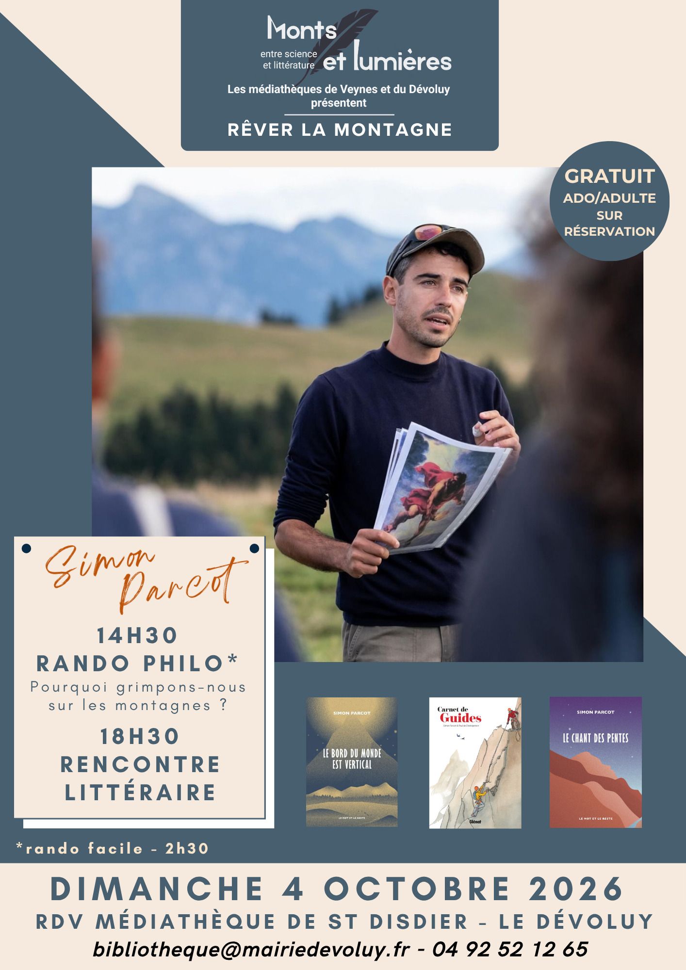 Rencontre Littéraire Avec Simon Parcot
