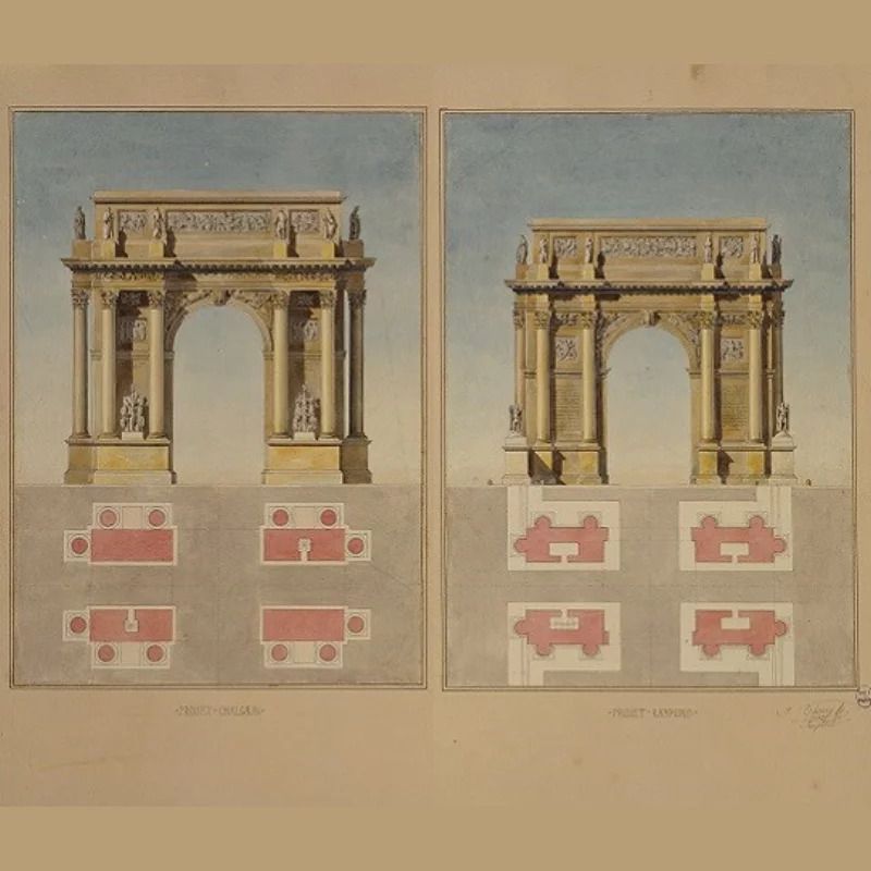 Visite conférence - L'architecture de l'Arc de triomphe (JNArchi)