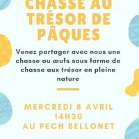 Chasse au trésor de Pâques à la médiathèque de Coulobres