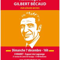 Hommage à Gilbert Bécaud