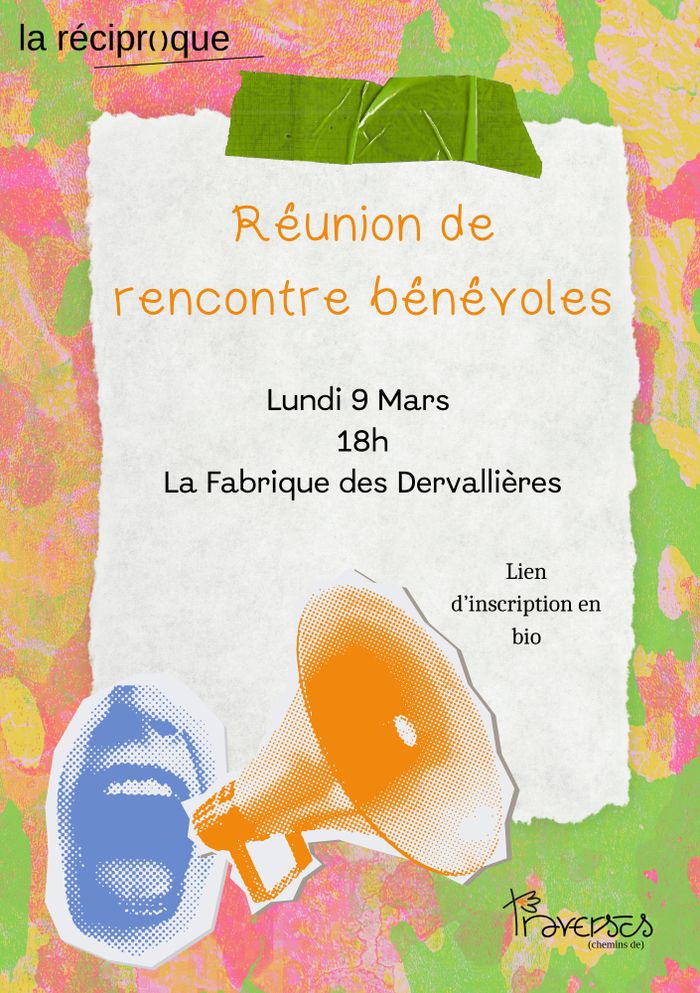 Réunion de rencontre bénévoles