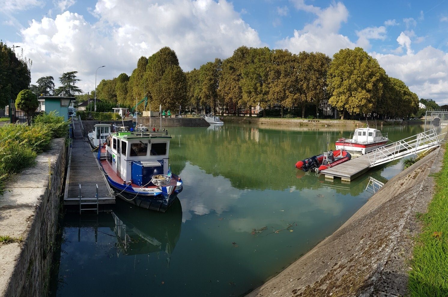 Voies Navigables de France ouvre les portes de son site de Joinville-le-Pont