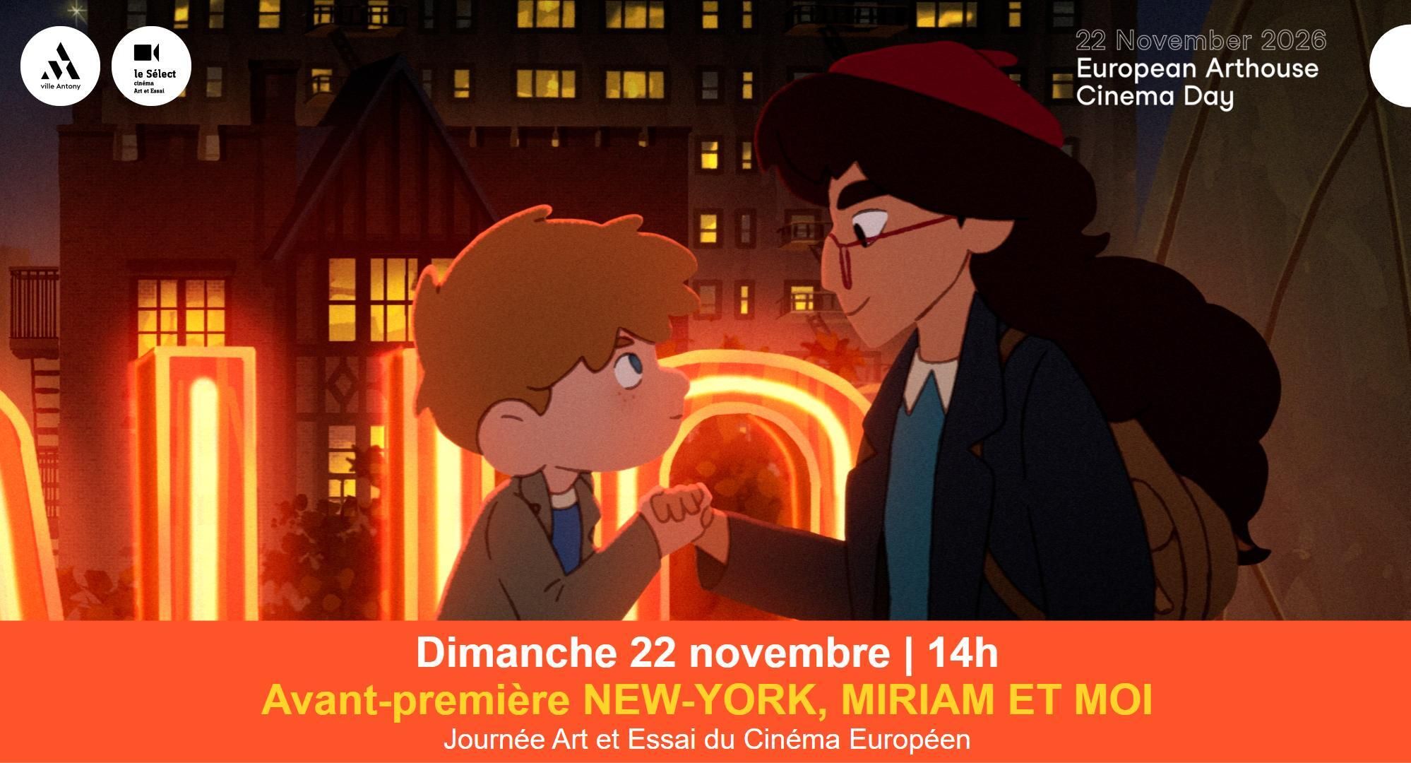 Preview Screening NEW-YORK, MIRIAM ET MOI