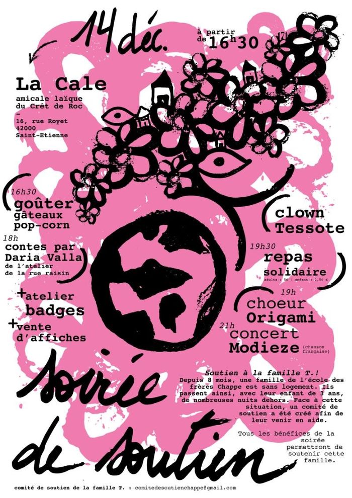 (évènement solidaire) Soirée de soutien à la famille T. !