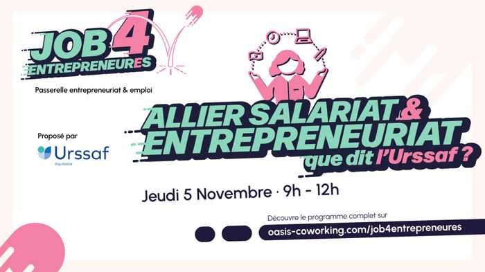 Allier salariat et entrepreneuriat : que dit l'URSSAF - JOB4ENTREPRENEURES