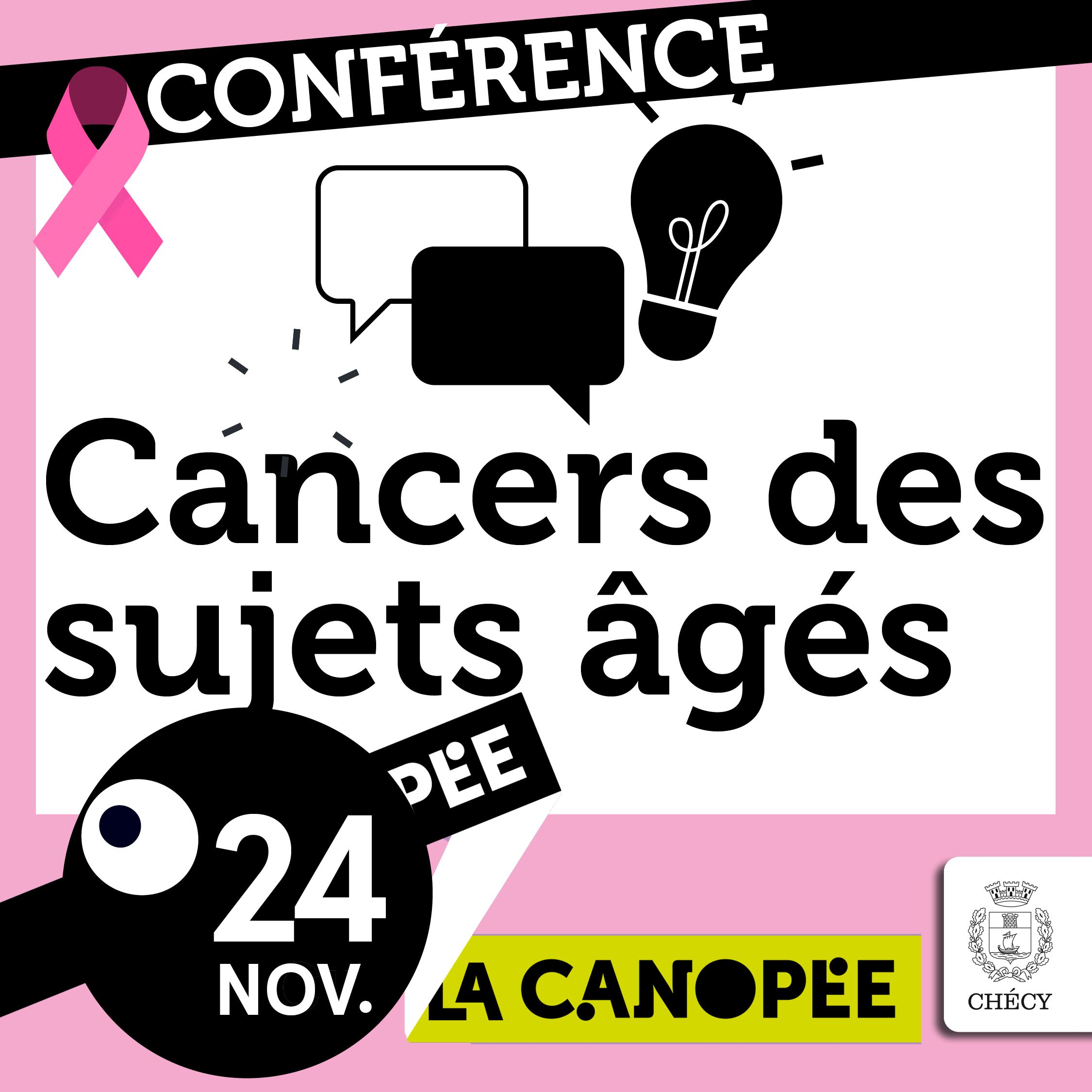 Conférence "Cancers des sujets âgés"