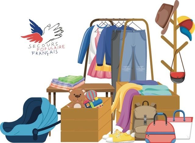 Braderie solidaire du Secours populaire
