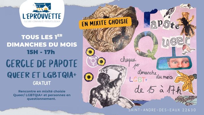 Cercle de papote queer lgbtqia+