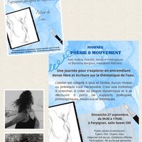 Poésie & Mouvement • Expressions poétiques et corporelles sur le thème de l'eau
