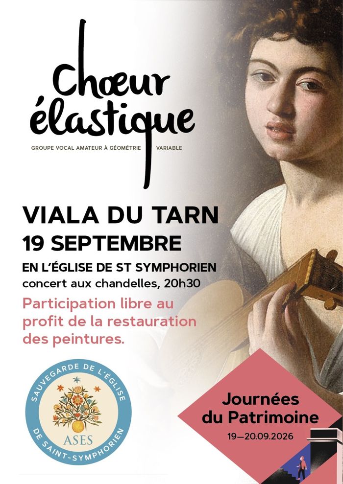 Affiche, Concert aux chandelles