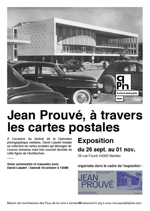 Jean Prouvé à travers les cartes postales