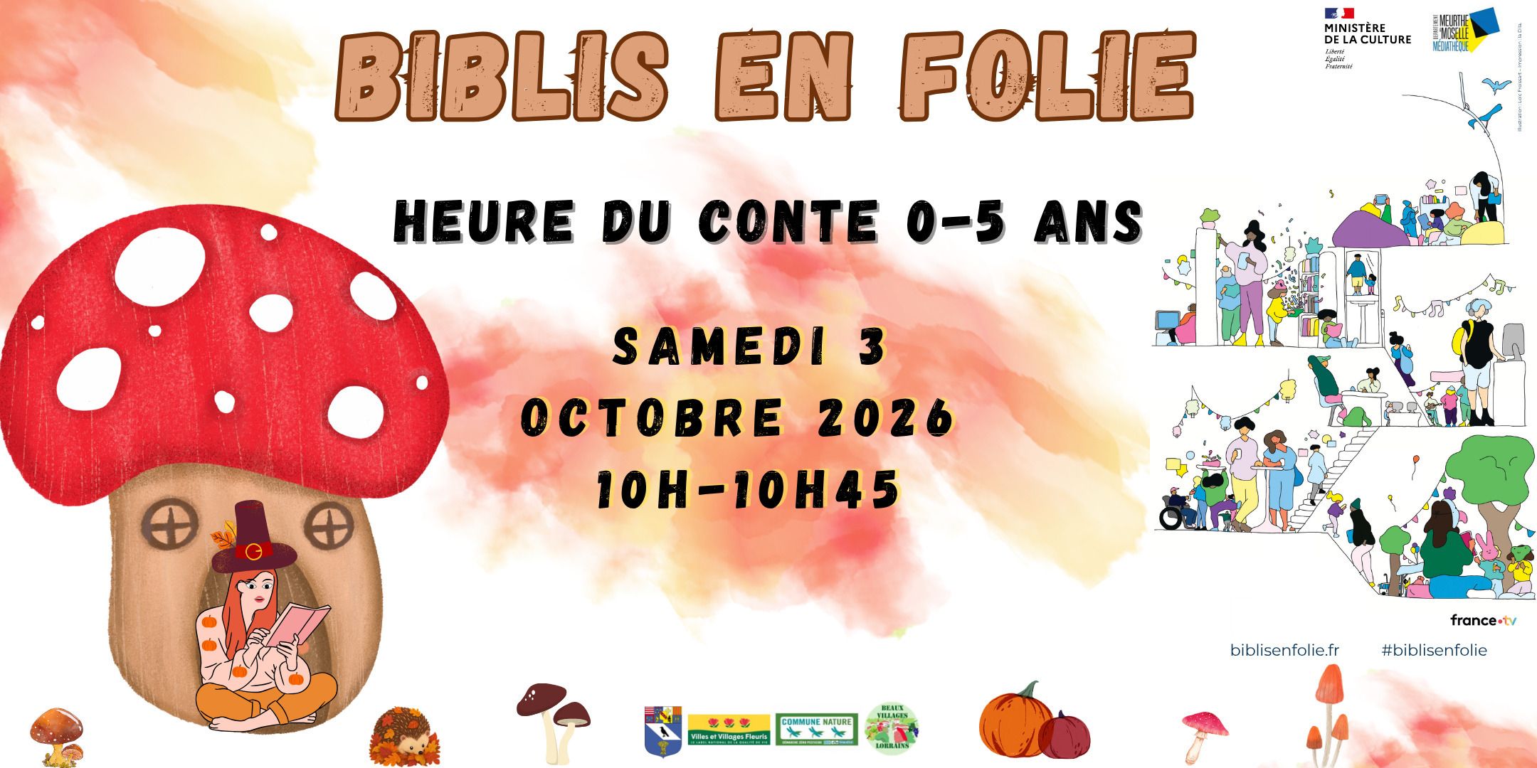 Heure du conte pour les 0-5 ans