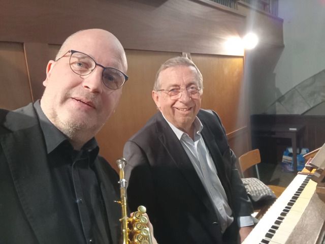 Christophe Voituron trompettiste et Philippe Sauvage organiste en concert le 15/11/2026 à NDA de Meudon