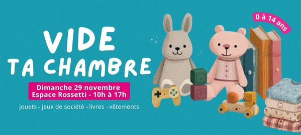 Photo de couverture - Vide ta chambre