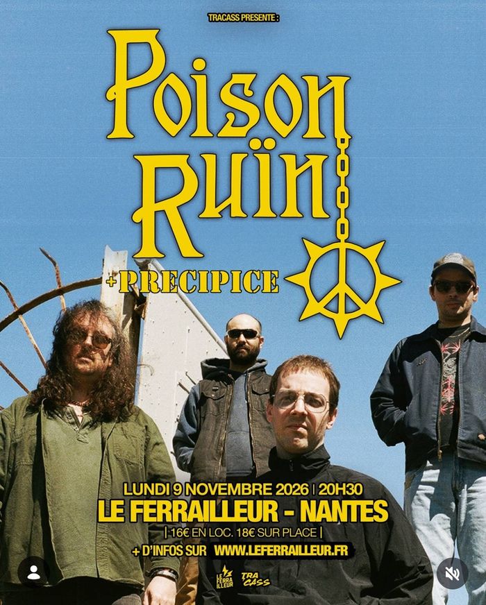 Poison Ruin qui passe en france