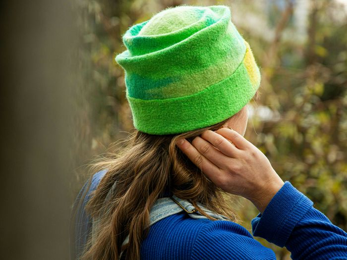 Béret ou chapeau en feutre