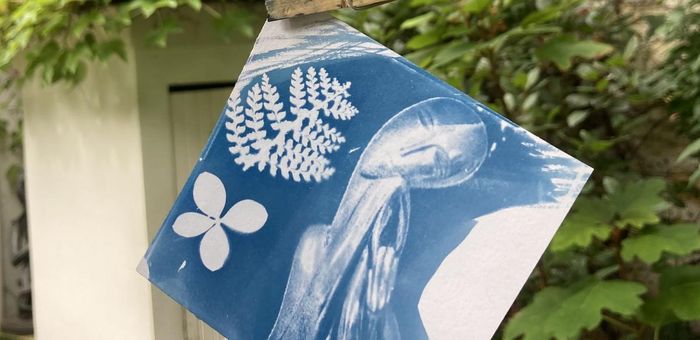 Atelier famille - À la découverte du cyanotype dans le jardin du musée Zadkine