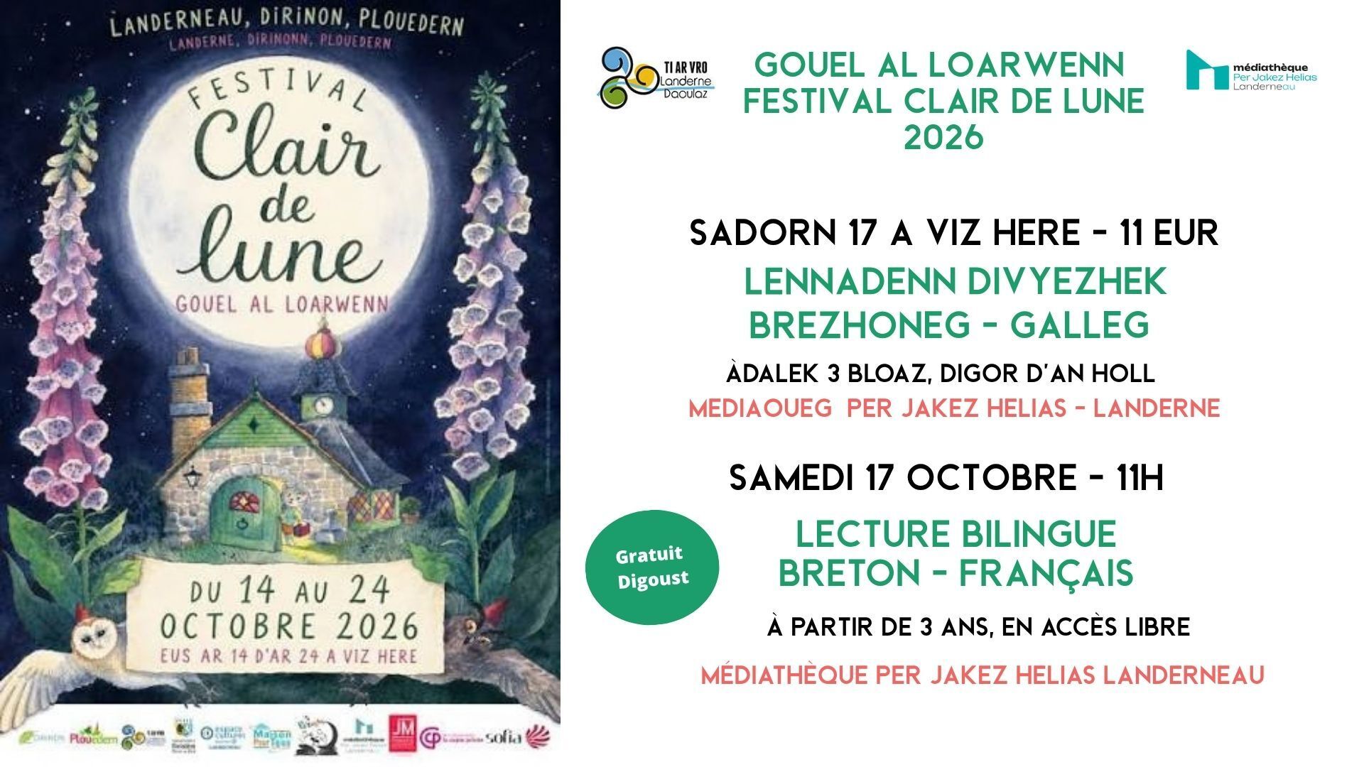 Festival CLAIR DE LUNE