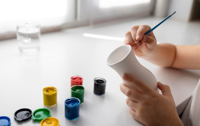 Peinture sur mug