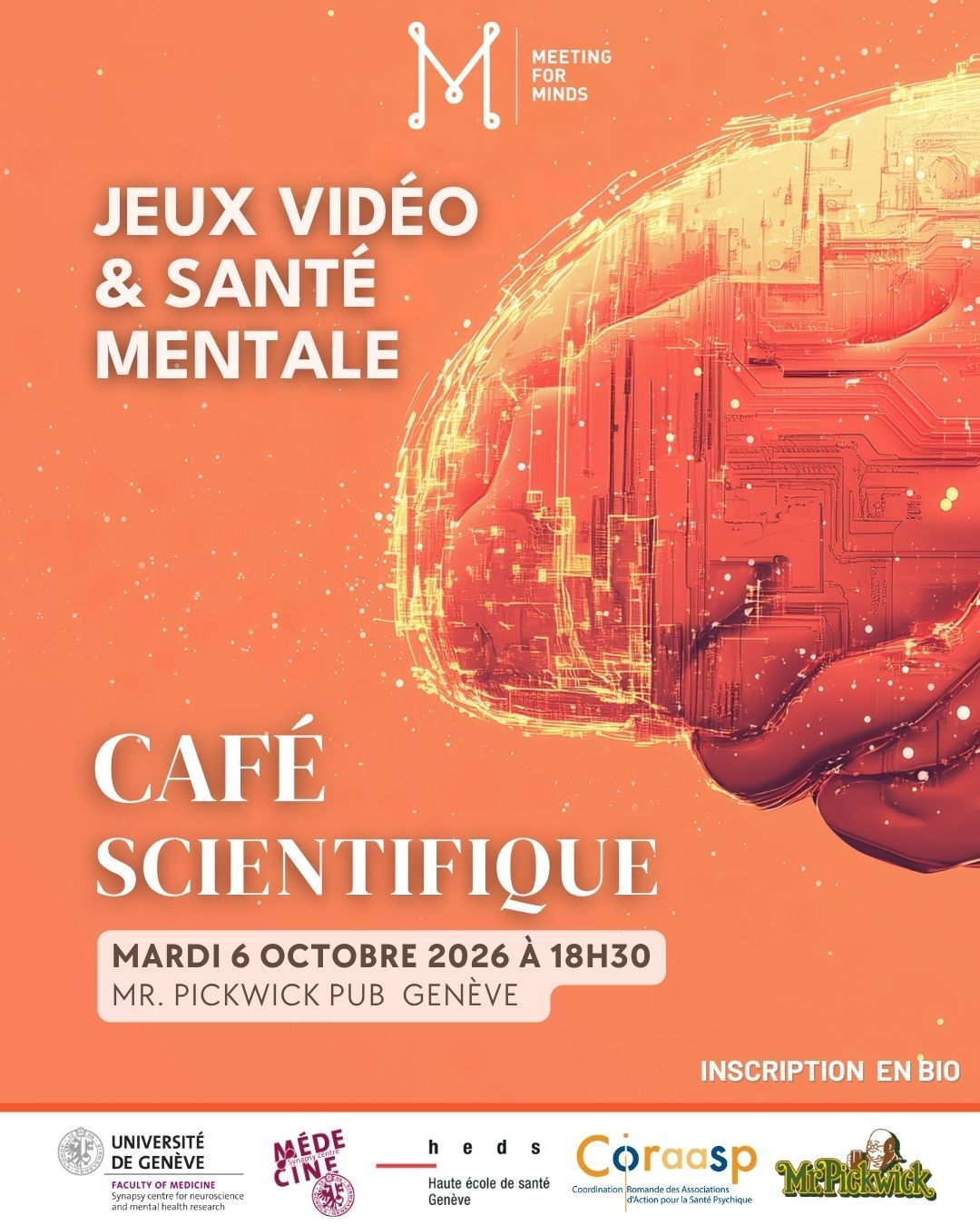 Café Scientifique: Jeux vidéo et santé mentale — Que dit la recherche ?