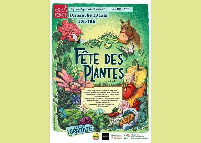 Fête des Plantes au Lycée agricole Daniel Brottier