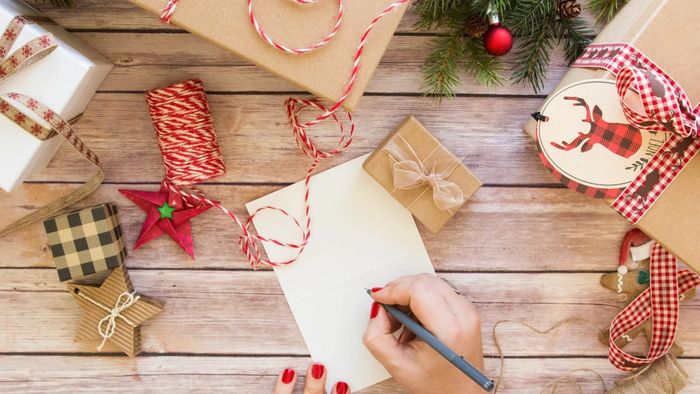 Café papote : création de cartes de Noël