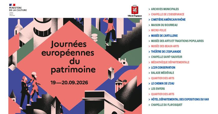 Journées européennes du patrimoine 2026