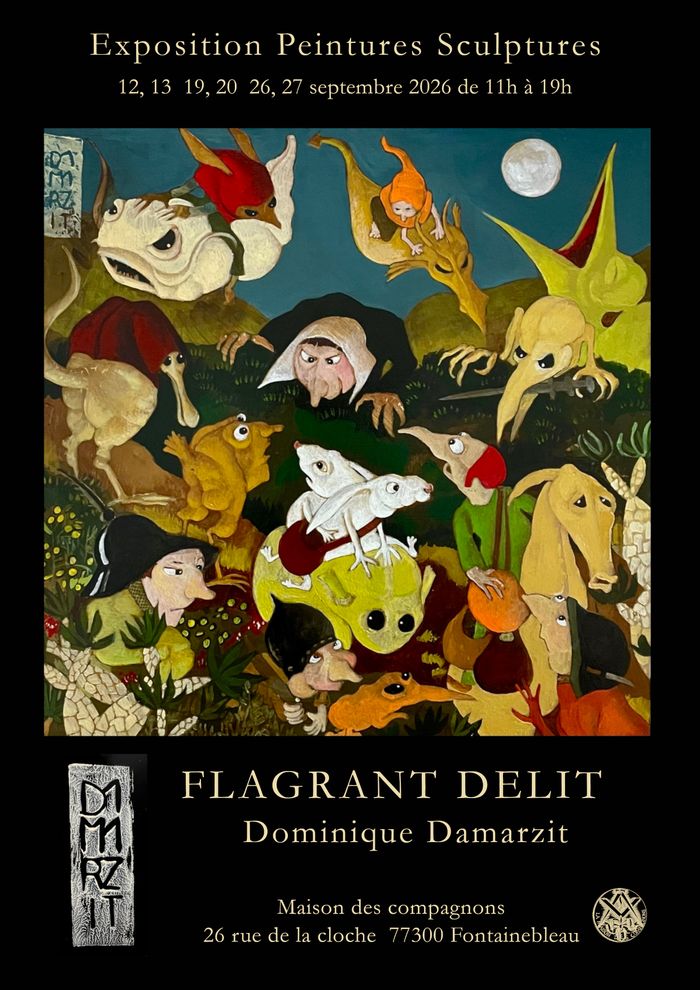 Aperçu de la Maison des Compagnons, exposition peintures et sculptures