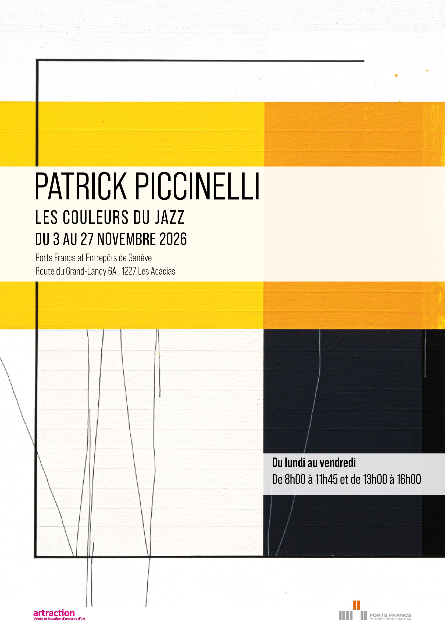 Exposition Les couleurs du jazz – Patrick Piccinelli