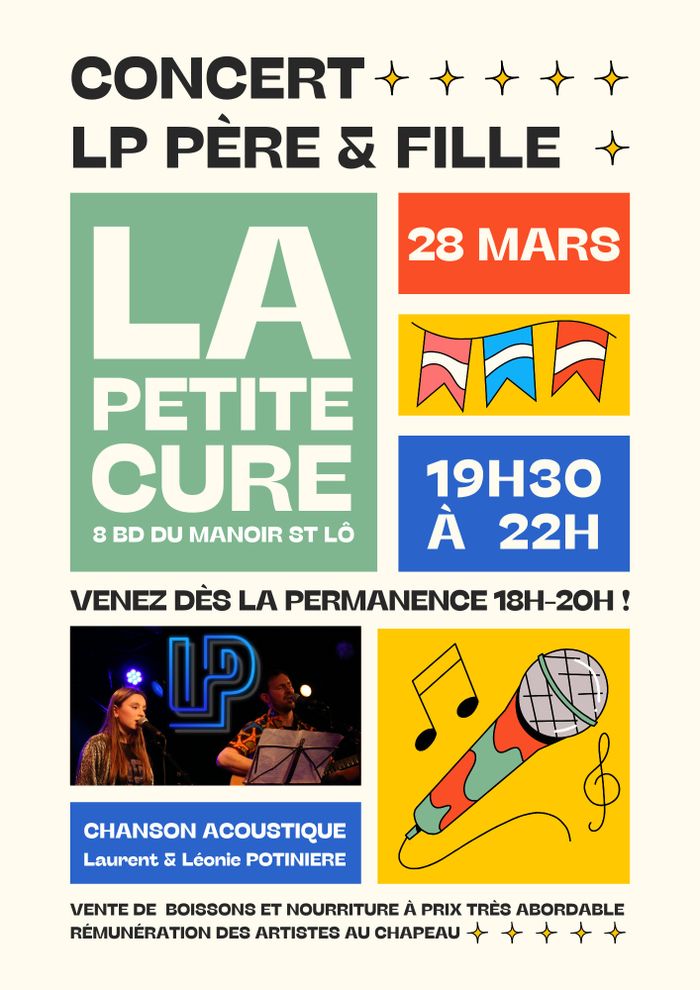 Concert LP Père & Fille à la Petite Cure