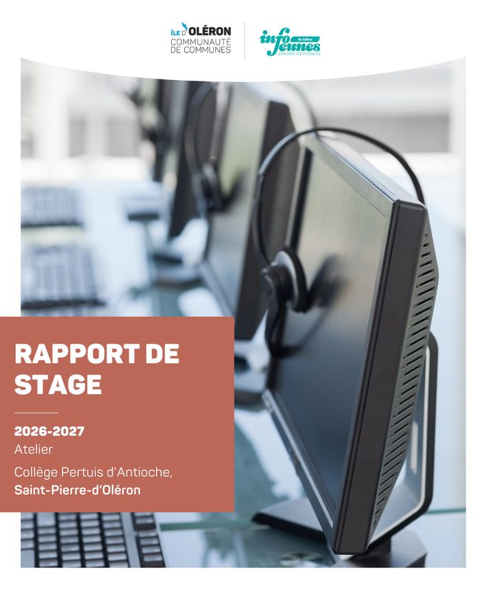 Affiche — Rapport de stage